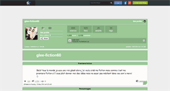 Desktop Screenshot of glee-fiction60.skyrock.com