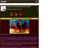 Tablet Screenshot of dino-gaia.skyrock.com