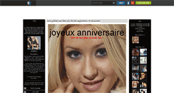 Desktop Screenshot of christina--x.skyrock.com