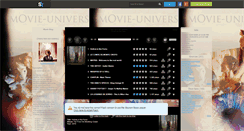 Desktop Screenshot of movie-univers.skyrock.com