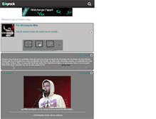 Tablet Screenshot of fic-christophe-mae.skyrock.com