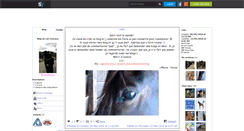 Desktop Screenshot of leo-chevaux.skyrock.com
