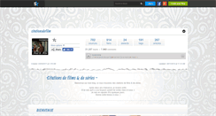 Desktop Screenshot of citationsdefilm.skyrock.com