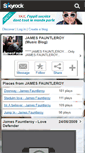 Mobile Screenshot of jamesfauntleroy.skyrock.com