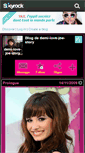 Mobile Screenshot of demi-love-joe-story.skyrock.com