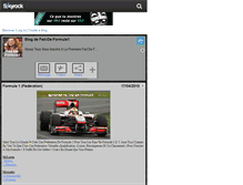 Tablet Screenshot of fed-de-formule1.skyrock.com