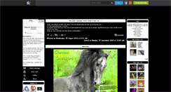 Desktop Screenshot of chevaux----------passion.skyrock.com