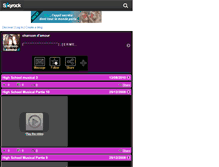 Tablet Screenshot of chanson-damour.skyrock.com