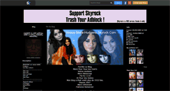 Desktop Screenshot of nessa-stella-hudgens.skyrock.com