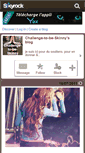 Mobile Screenshot of challenge-to-be-skinny.skyrock.com