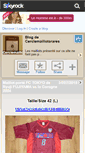 Mobile Screenshot of cerclemaillotsrares.skyrock.com