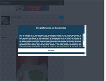 Tablet Screenshot of marion-adrien.skyrock.com
