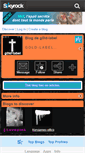 Mobile Screenshot of g0ld-label.skyrock.com