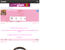 Tablet Screenshot of delice-de-sandra.skyrock.com