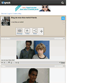 Tablet Screenshot of enzo-theo-mehdi-friends.skyrock.com