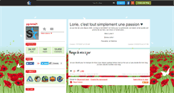 Desktop Screenshot of pg-lorie21.skyrock.com