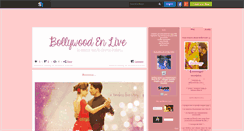 Desktop Screenshot of bollywoodenlive.skyrock.com