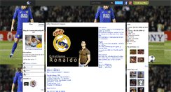 Desktop Screenshot of cristianoronaldoofficial.skyrock.com