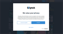 Desktop Screenshot of blogdespoches.skyrock.com