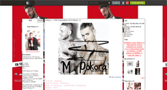 Desktop Screenshot of mega-fan-m-pokora.skyrock.com