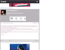 Tablet Screenshot of ilooveamywinehouse.skyrock.com