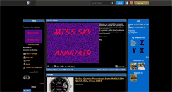 Desktop Screenshot of miss-sky-annuair.skyrock.com