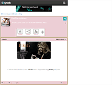 Tablet Screenshot of caroline-costanew.skyrock.com