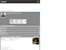 Tablet Screenshot of amymacdonaldchanson.skyrock.com