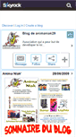 Mobile Screenshot of animaniak29.skyrock.com