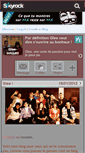 Mobile Screenshot of glee-infos80.skyrock.com