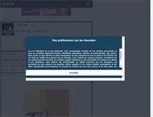 Tablet Screenshot of mlle-sarah-x3-x3.skyrock.com
