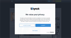 Desktop Screenshot of official-shakira.skyrock.com