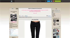 Desktop Screenshot of marquevetement.skyrock.com