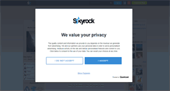 Desktop Screenshot of jeu-theme.skyrock.com