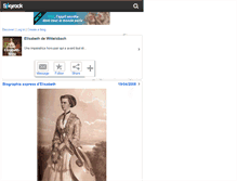 Tablet Screenshot of elisabeth-sissi.skyrock.com