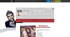 Desktop Screenshot of fiiction-onediirection.skyrock.com
