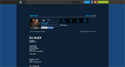 Desktop Screenshot of djalex-mix.skyrock.com