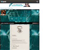 Tablet Screenshot of evangelinia.skyrock.com