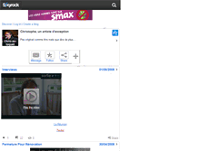 Tablet Screenshot of chris-au-taquet.skyrock.com