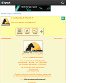 Tablet Screenshot of ecuriedelaurore.skyrock.com