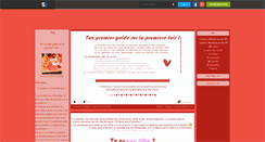 Desktop Screenshot of guidedelapremierefois.skyrock.com