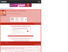 Tablet Screenshot of guidedelapremierefois.skyrock.com