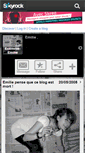 Mobile Screenshot of ecomme-emilie.skyrock.com