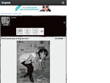 Tablet Screenshot of ecomme-emilie.skyrock.com