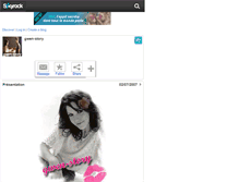 Tablet Screenshot of gwen-story.skyrock.com