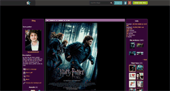 Desktop Screenshot of harrypotter62100.skyrock.com