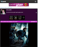 Tablet Screenshot of harrypotter62100.skyrock.com