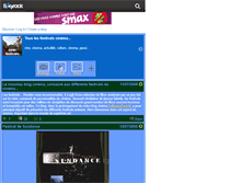 Tablet Screenshot of cine-festivals.skyrock.com