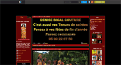 Desktop Screenshot of denisebigalcouture.skyrock.com