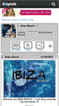 Mobile Screenshot of ibiza-beach.skyrock.com